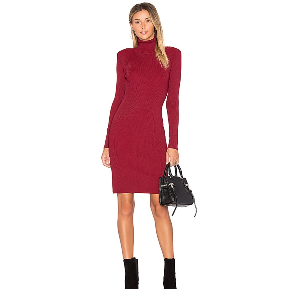 ONLY WORN ONCE! Revolve Turtleneck Sweater Dress